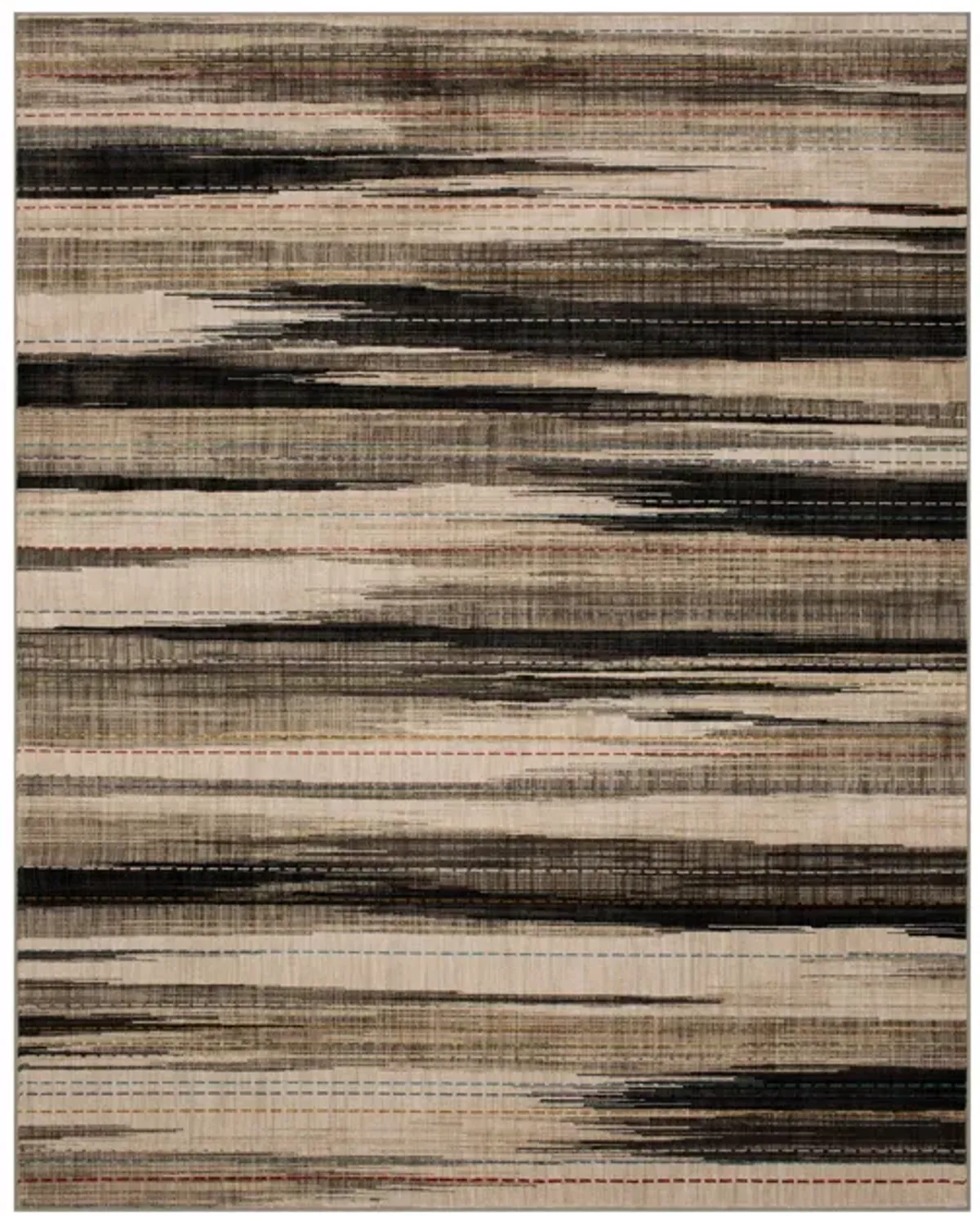 Elements Brim Dark Linen 5' 3" X 7' 10" Rug