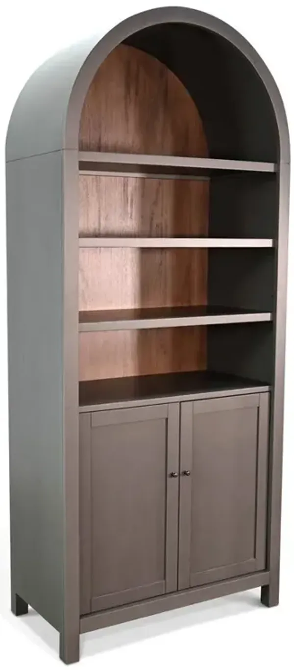 Sunny Designs Arched Display Cabinet with Doors