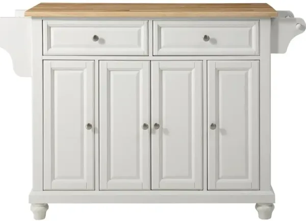 Cambridge Wood Top Full Size Kitchen Island/Cart