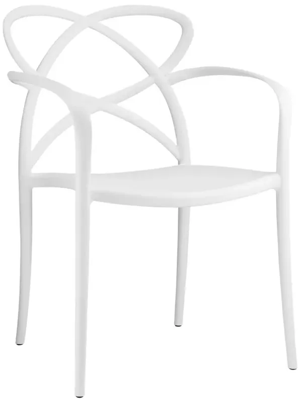 Modway Enact Dining Armchair in White