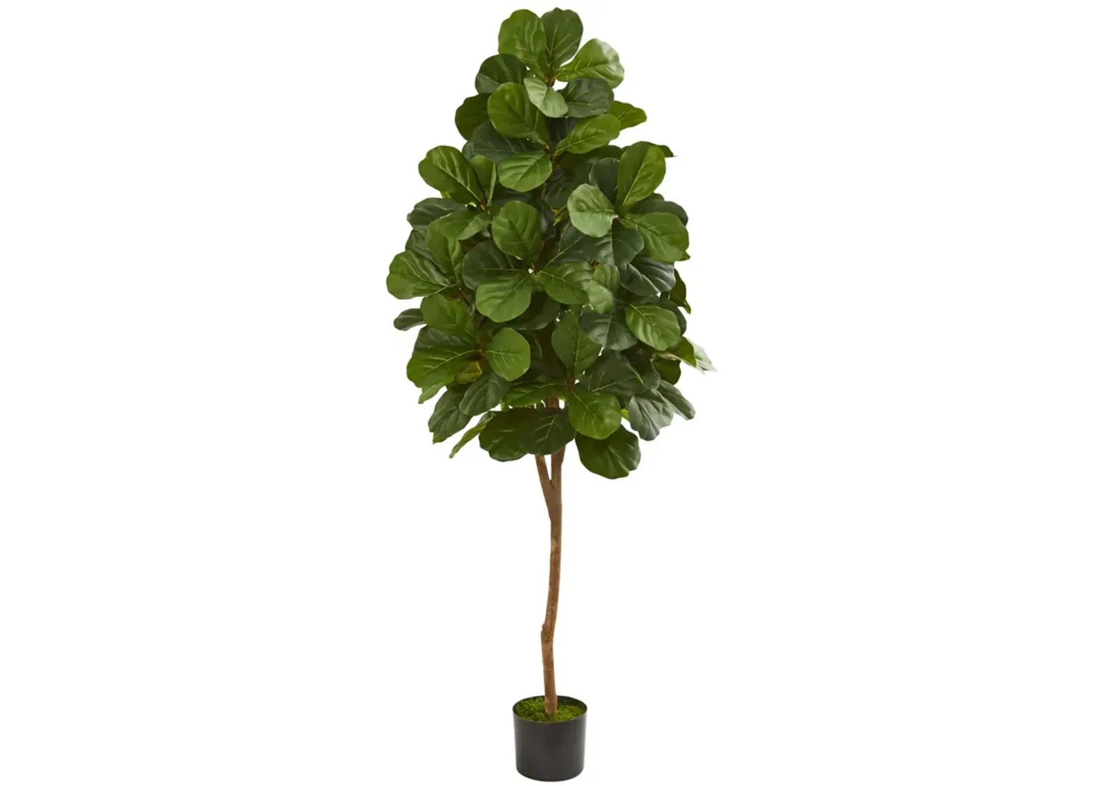 HomPlanti 6 Feet Fiddle Leaf Fig Artificial Tree