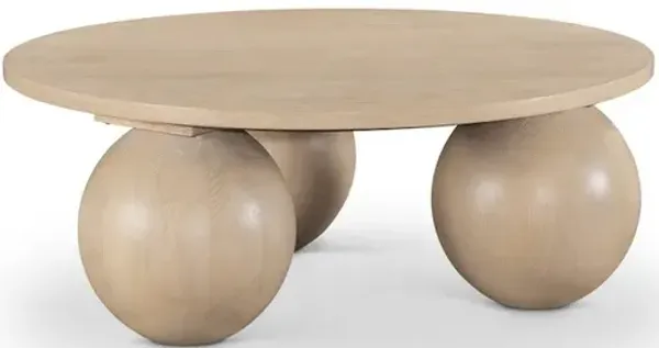 Meridian Furniture Fitch Natural Oak Veneer Coffee Table