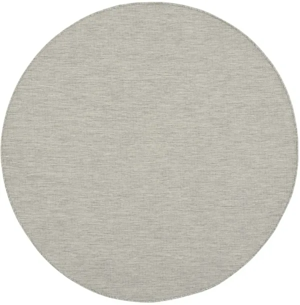 Positano POS01 Light Gray 6' x Round Rug