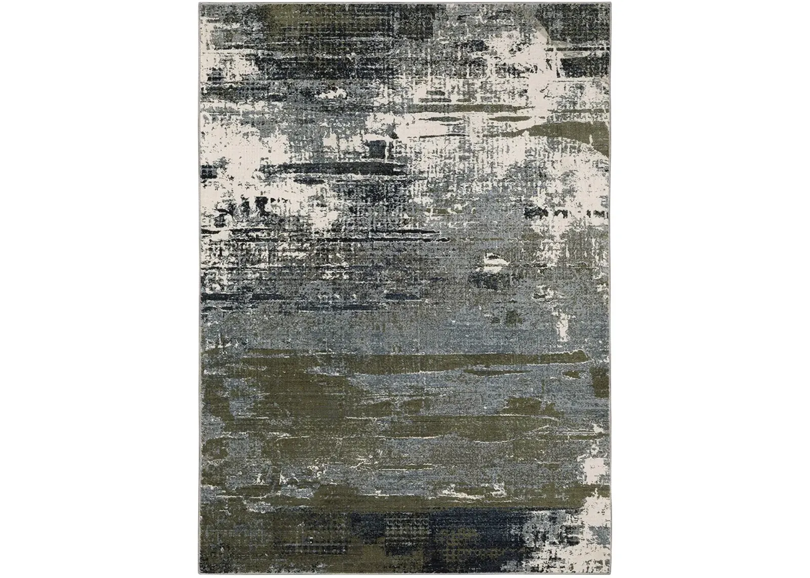 Caravan 9'10" x 12'10" Blue Rug