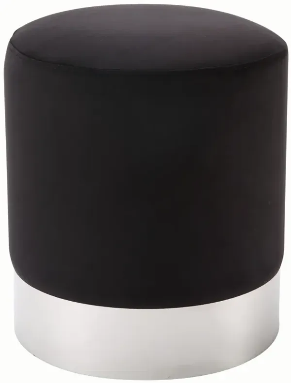 Inspired Home Theodore Velvet Ottoman