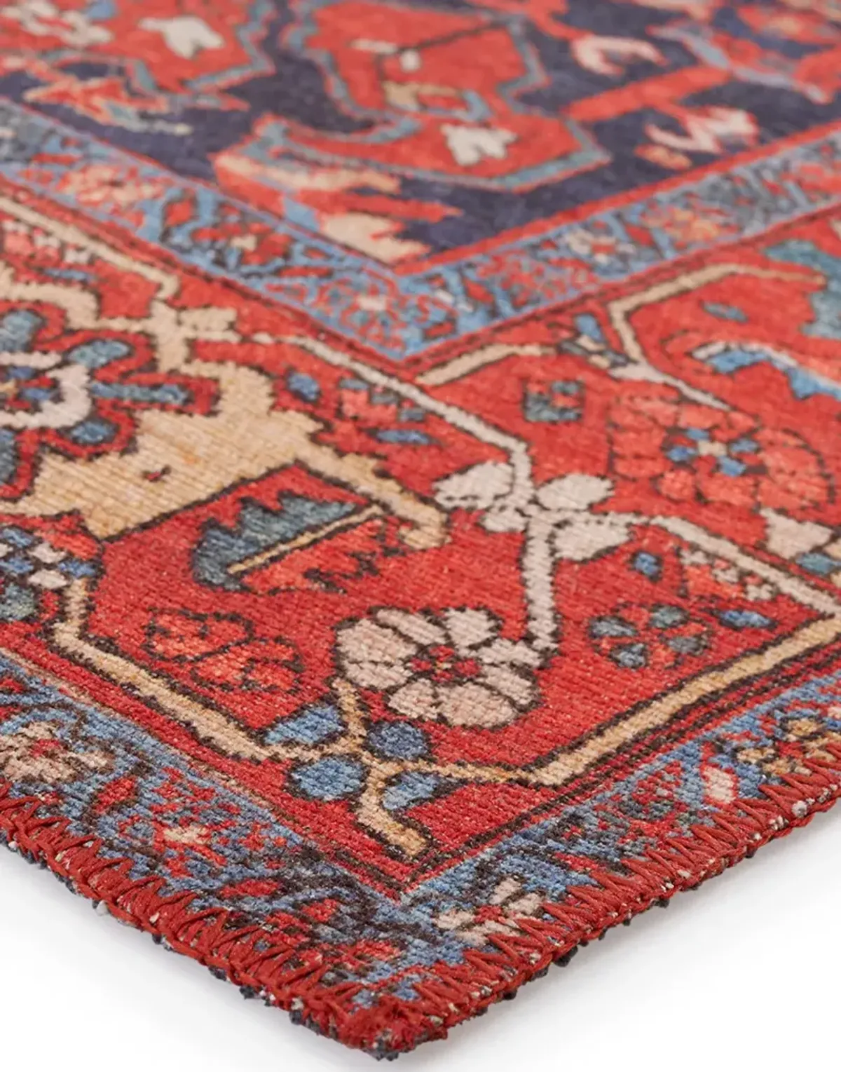 Harman By Katelester Eterna Red 2'6" x 10' Runner Rug