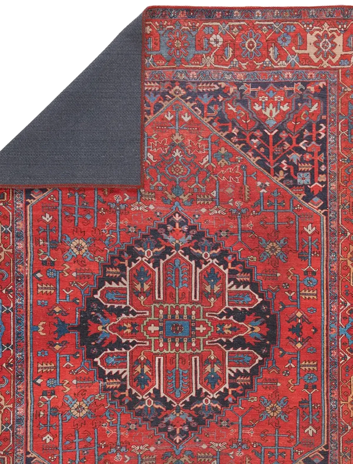 Harman By Katelester Eterna Red 2'6" x 10' Runner Rug