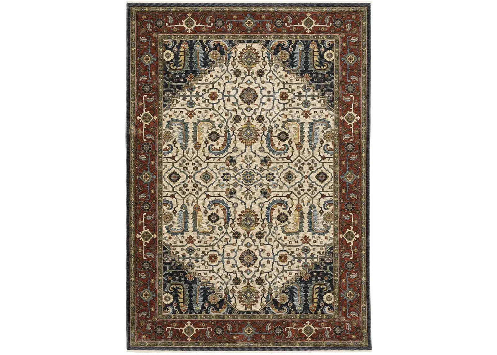 Aberdeen 3'3" x 5' Ivory Rug