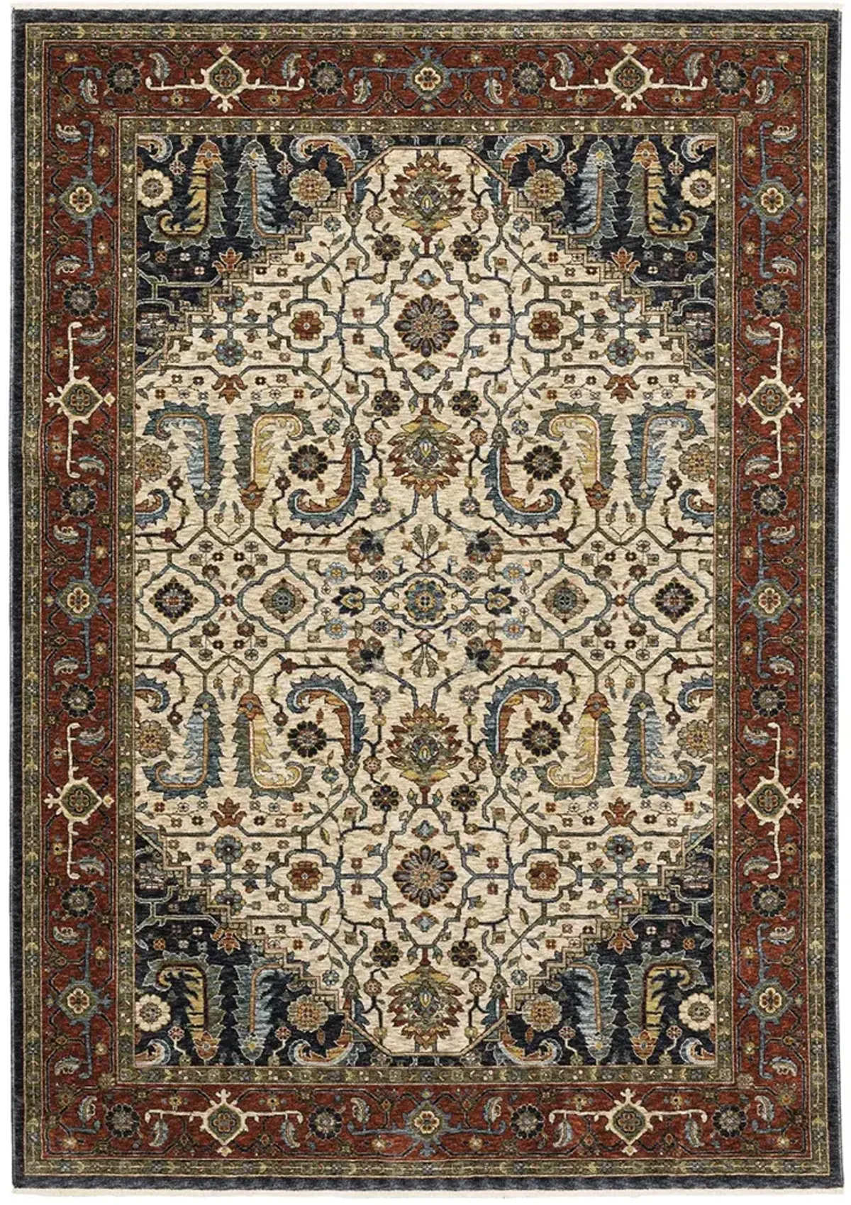 Aberdeen 3'3" x 5' Ivory Rug