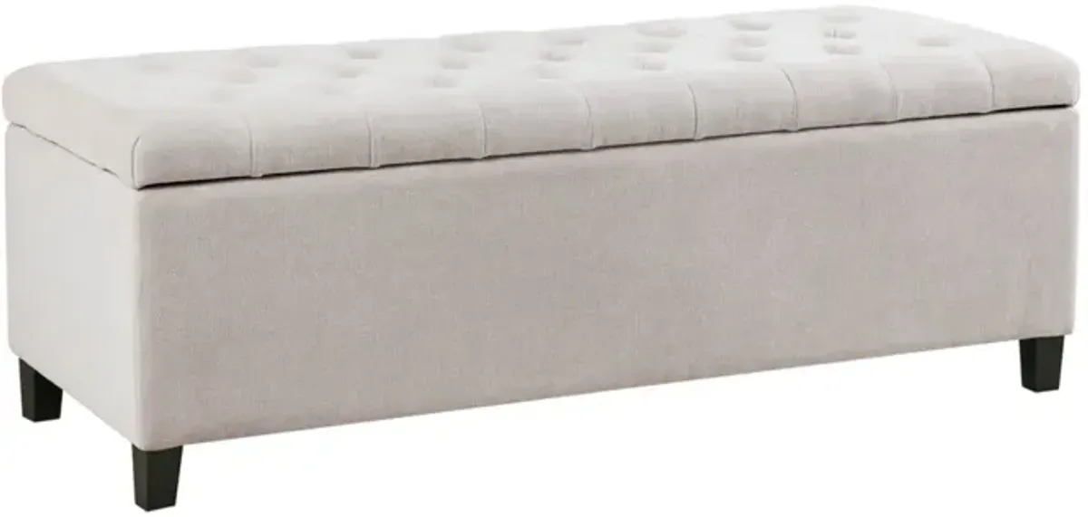 Tufted Top Storage Bench, Belen Kox