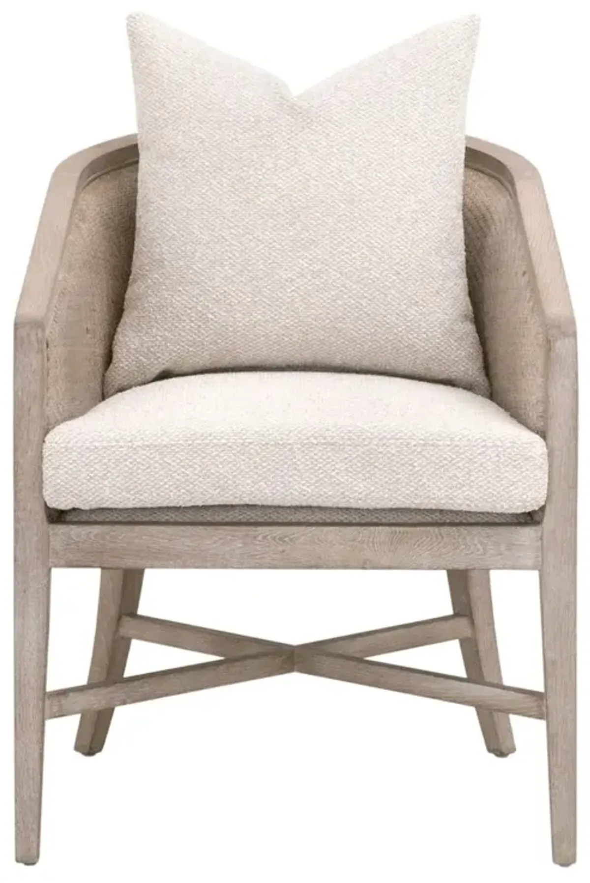 McGuire Arm Chair, Off White
