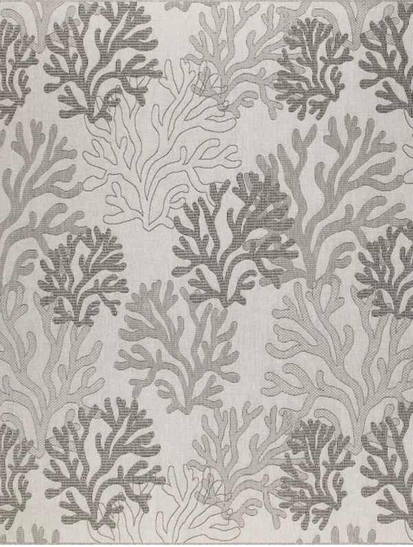 Garden Oasis GOA05 Gray 9' x 12' Rug
