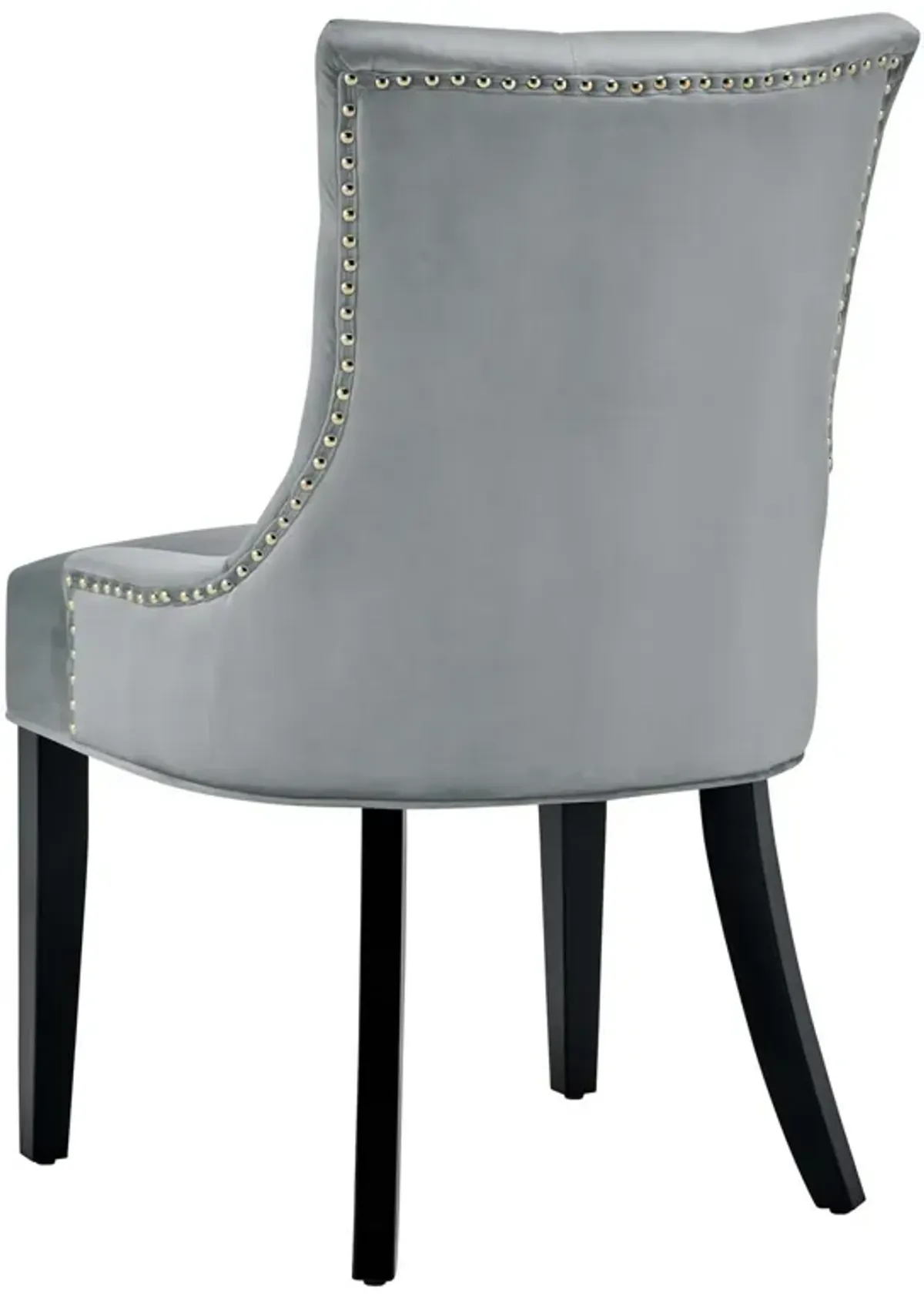 Regent Tufted Performance Velvet Dining Side Chairs - Set of 2-Benzara