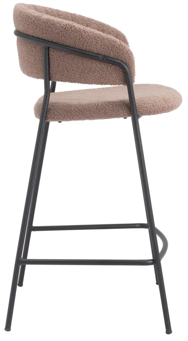 Josephine Counter Stool (Set of 2) Brown