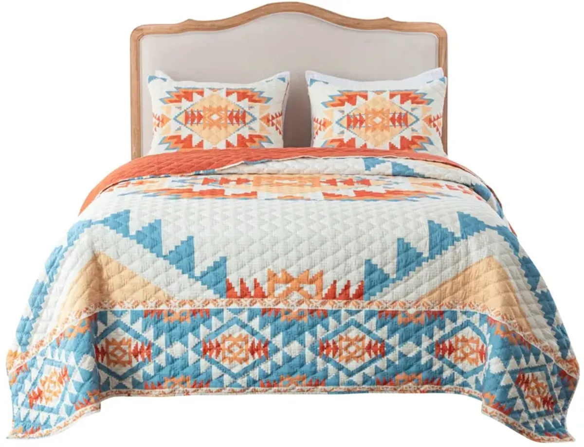 Greenland Home Horizon Fashions Southwestern Boho 2 Pieces Quilt Set