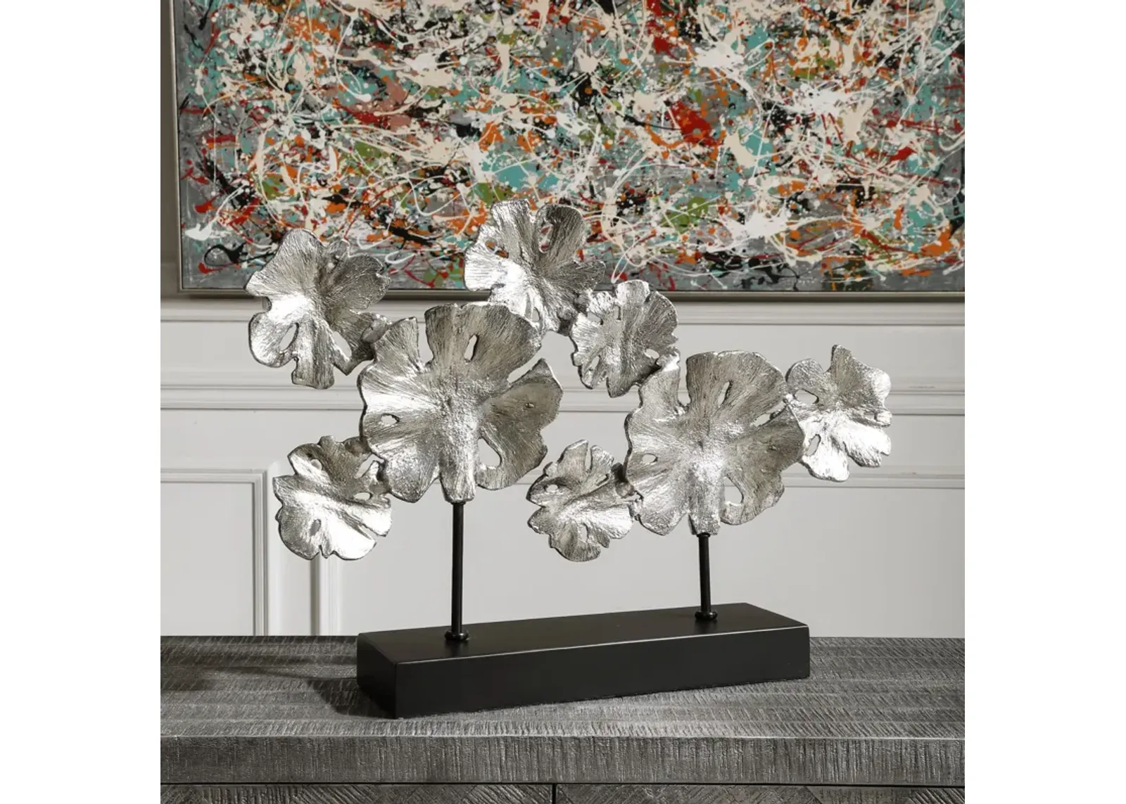 Uttermost Contemporary Lotus Sculpture