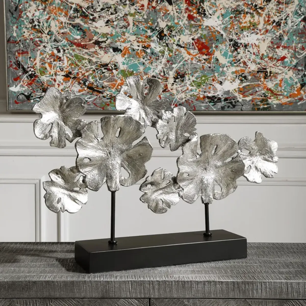 Uttermost Contemporary Lotus Sculpture