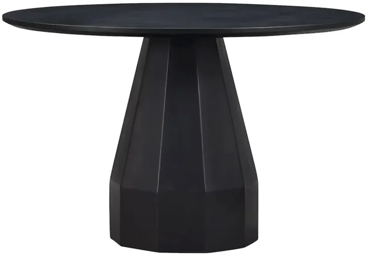 Moe's Home Collection Templo Outdoor Dining Table Black