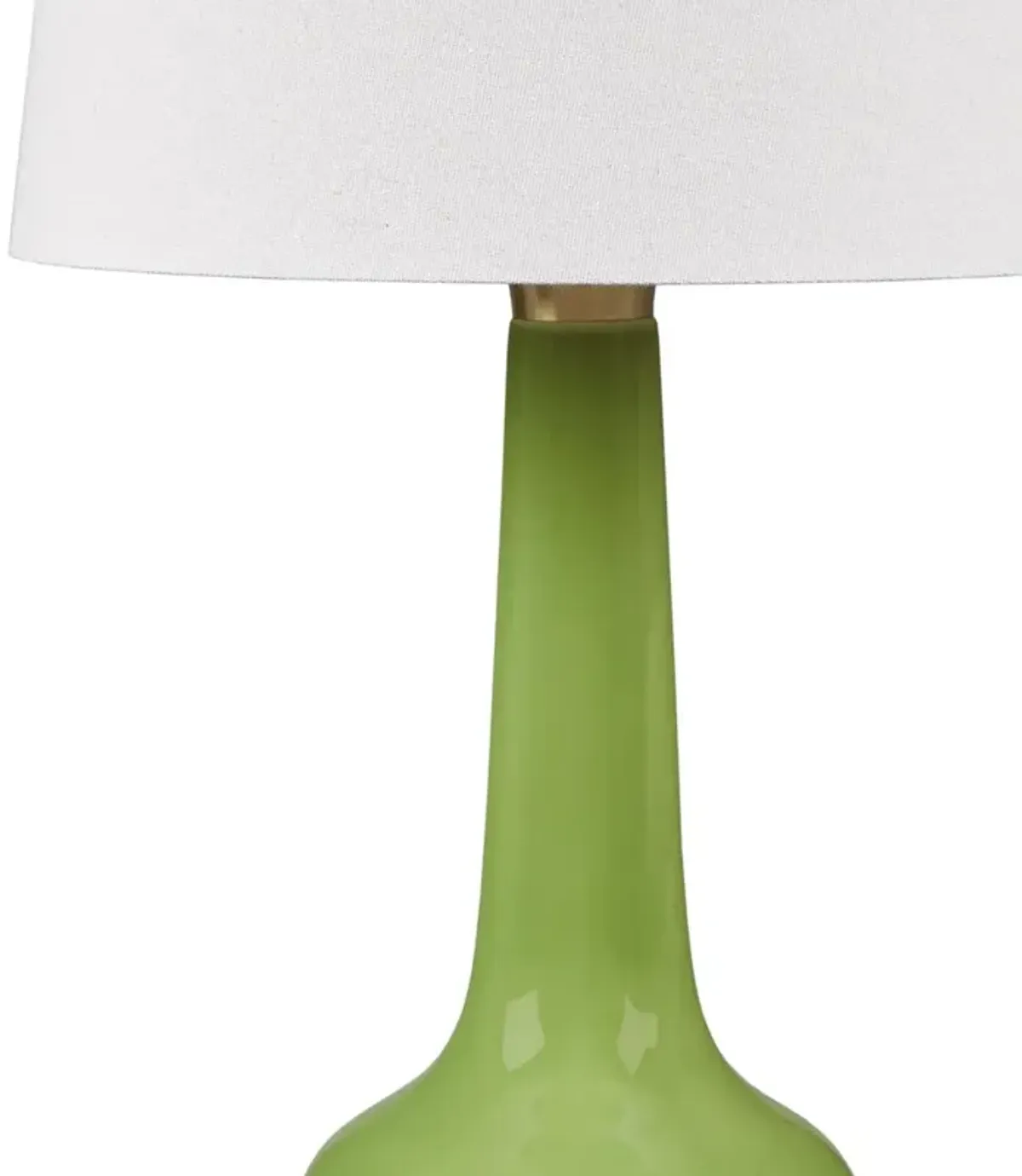 Gracie Mills Lopez Genie Glow Ceramic Gold Metal LED Table Lamp