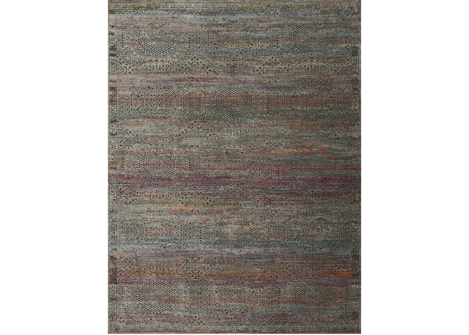 Javari Charcoal/Sunset 9'6" x 12'6" Rug