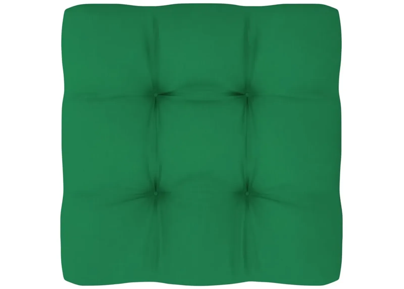 vidaXL Pallet Sofa Cushion Green 31.5"x31.5"x4.7"