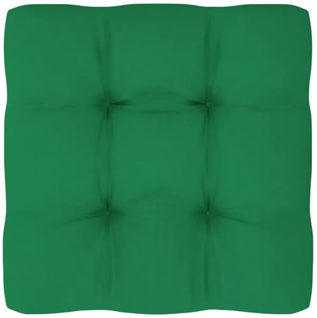 vidaXL Pallet Sofa Cushion Green 31.5"x31.5"x4.7"