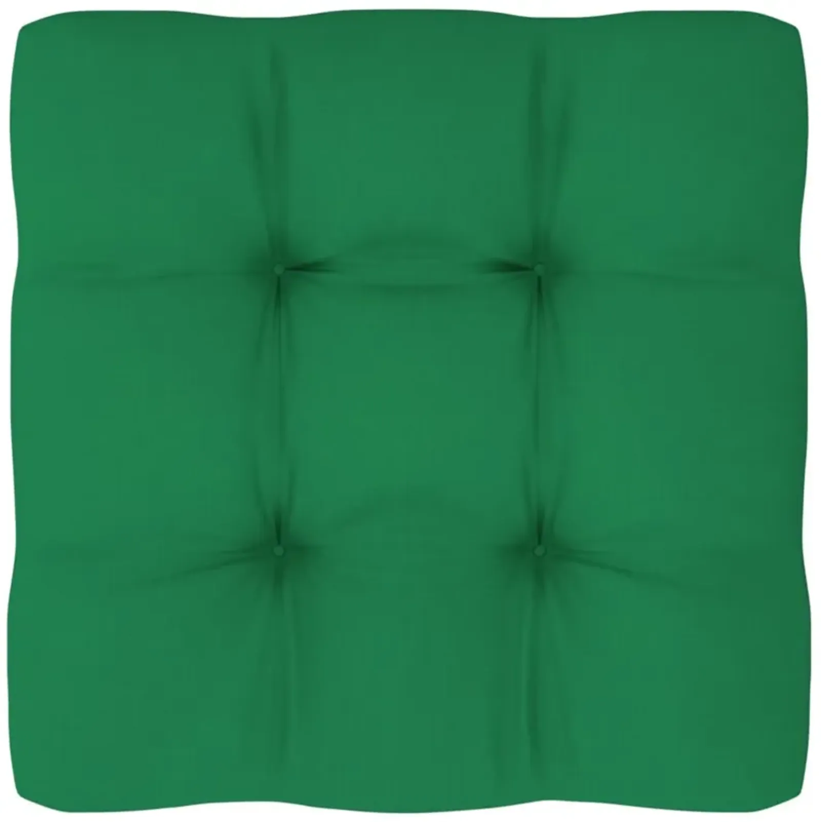 vidaXL Pallet Sofa Cushion Green 31.5"x31.5"x4.7"