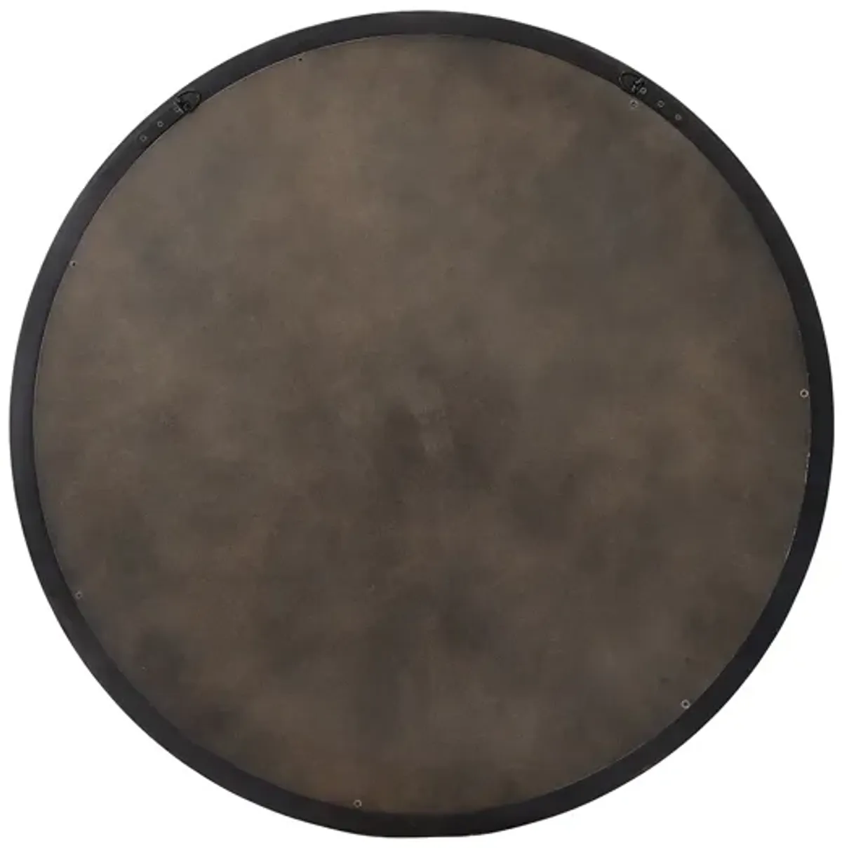 Chandler Round Mirror, Charcoal