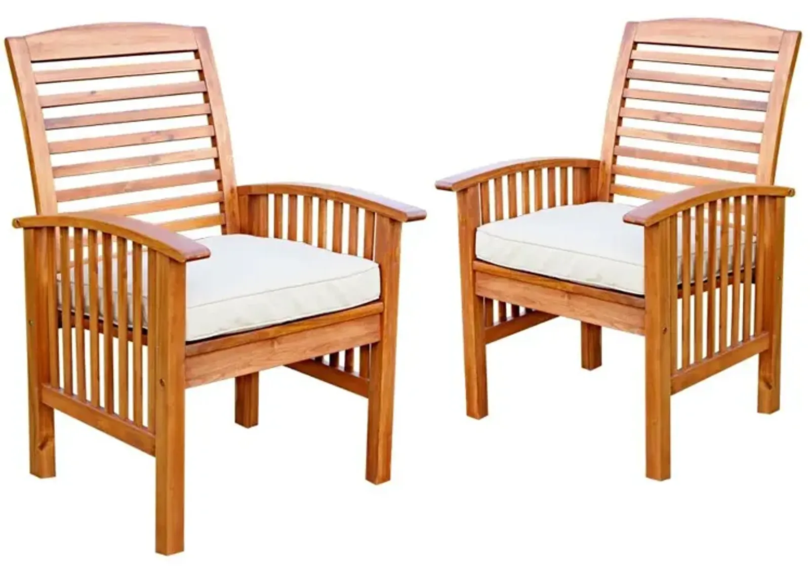 Belen Kox Brown Acacia Wood Patio Chairs , Belen Kox