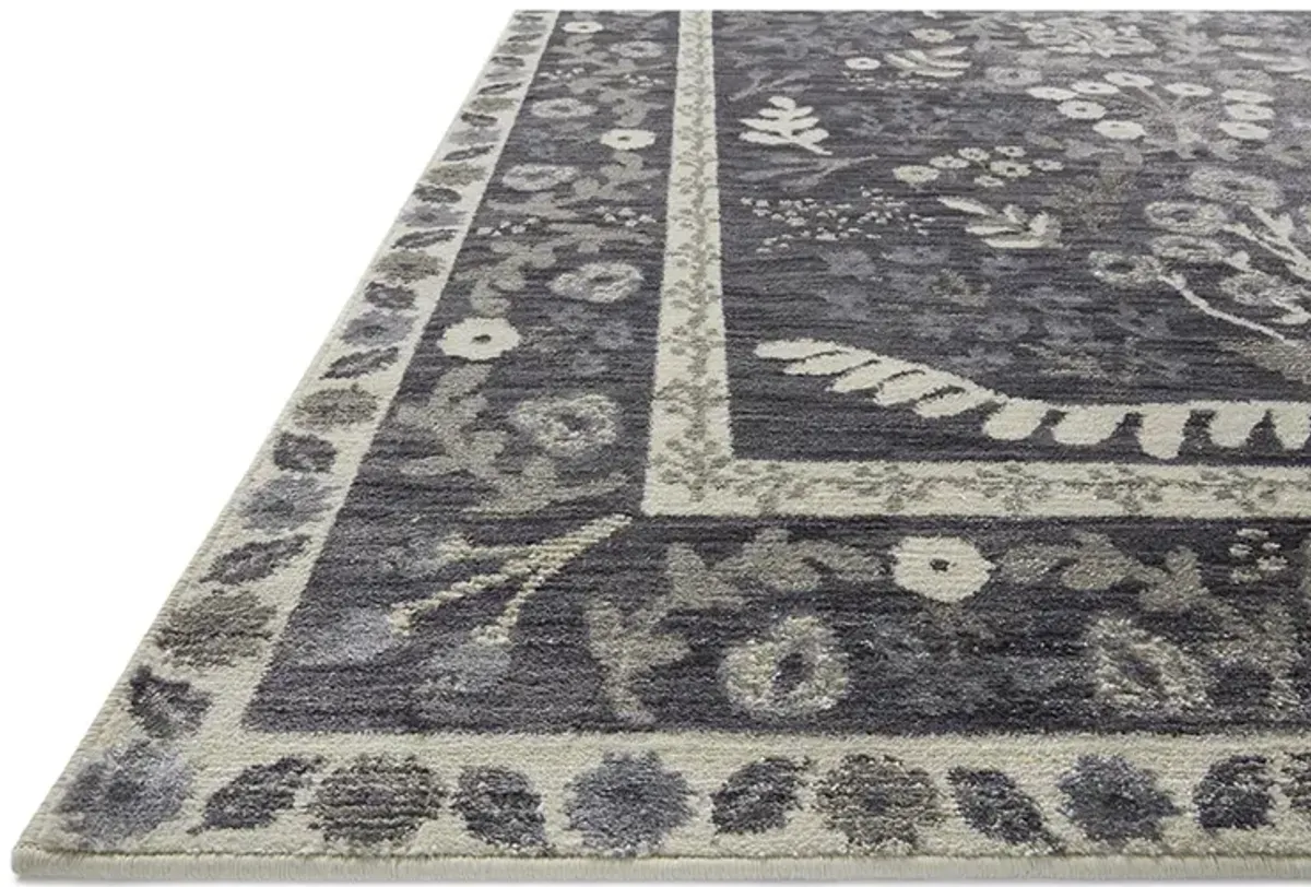 Fiore Charcoal/White 9' x 12' Rug