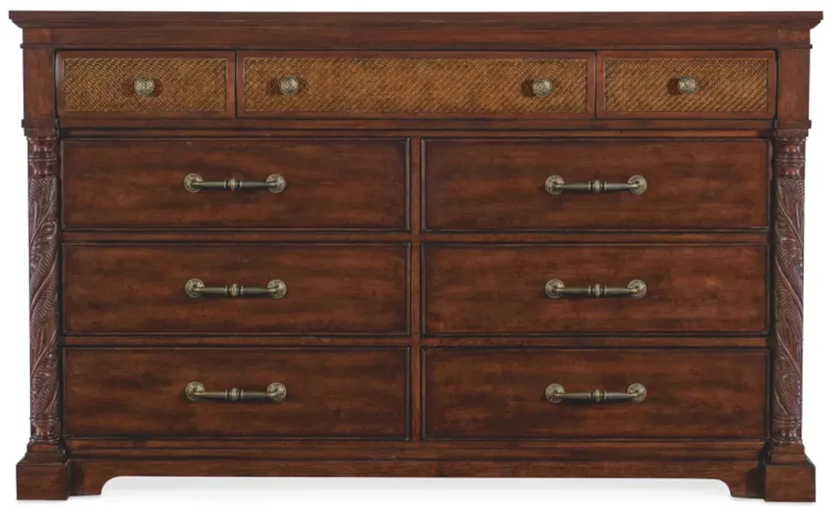 Charleston Nine-Drawer Dresser