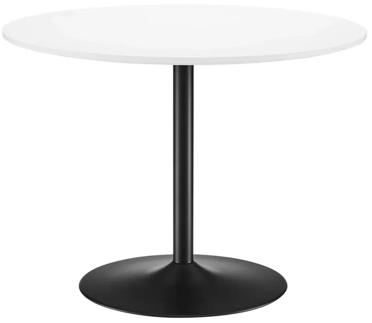 Modway - Amuse 40" Dining Table Black White