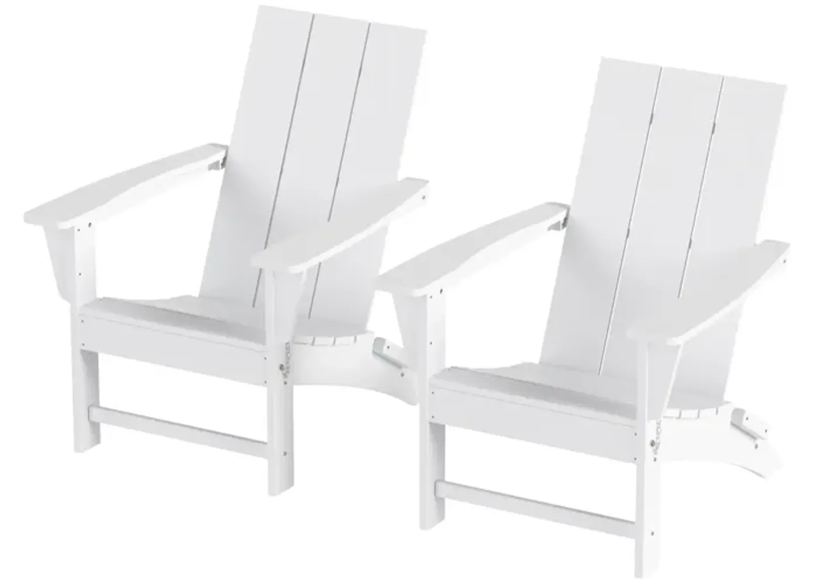 WestinTrends Modern Folding Adirondack Chair (Set of 2)