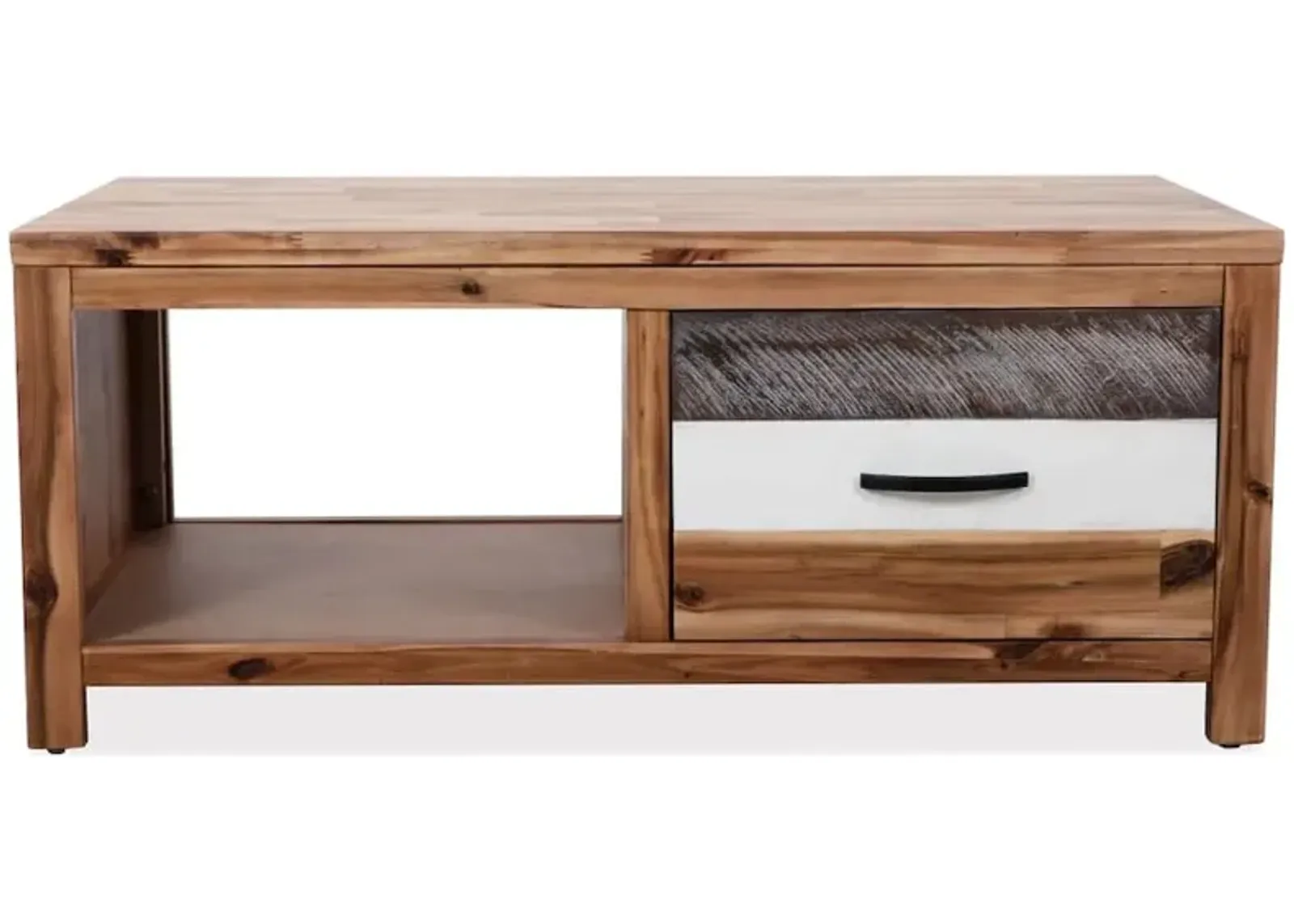 vidaXL Coffee Table Solid Acacia Wood