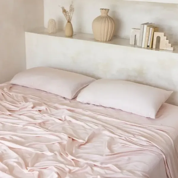 Organic Bamboo Sateen Bed Sheet Set
