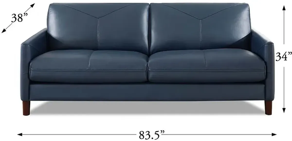 Yorkdale Top Grain Leather Sofa