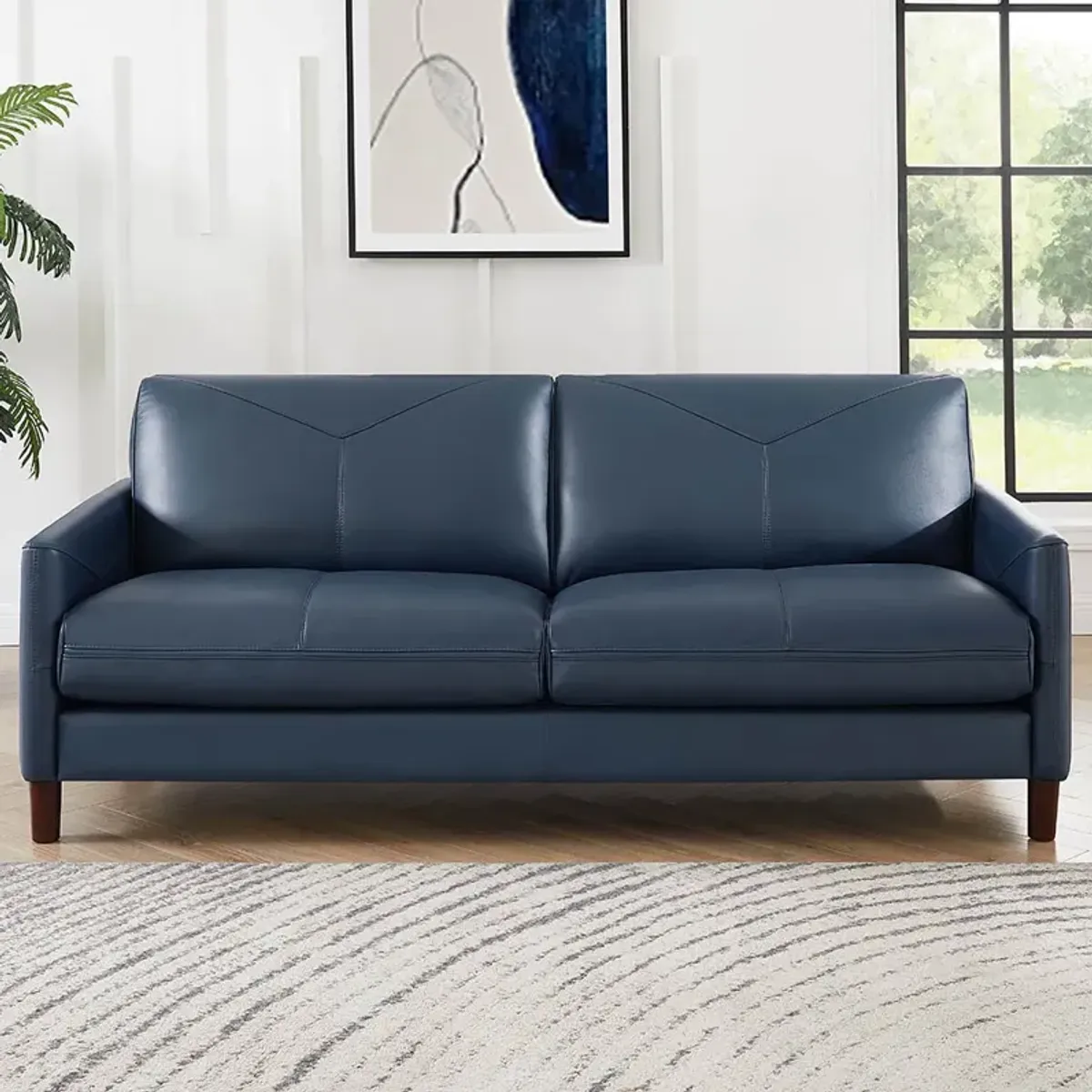 Yorkdale Top Grain Leather Sofa