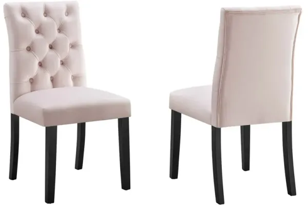 Duchess Performance Velvet Dining Chairs - Set of 2