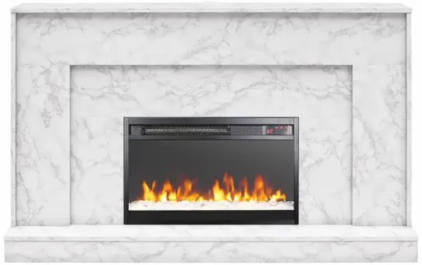 CosmoLiving by Cosmopolitan Liberty Mantel Fireplace Space Heater