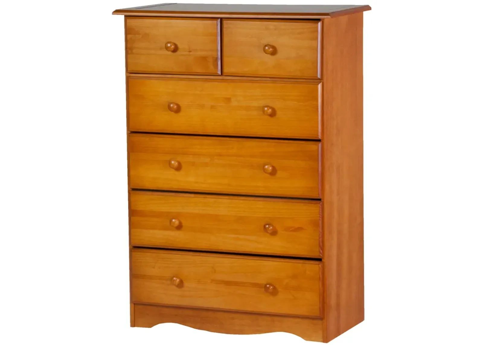 100% Solid Wood 6-Drawer Chest