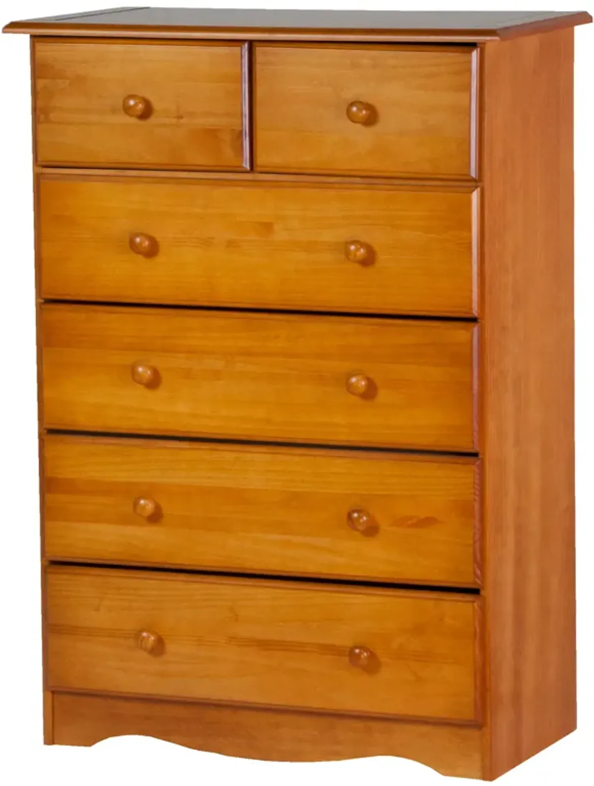 100% Solid Wood 6-Drawer Chest