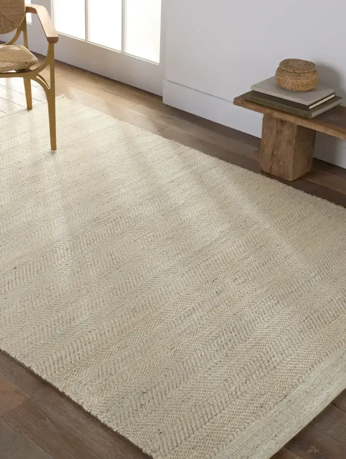 Harman Natural By Kl Esdras Natural 10' x 14' Rug