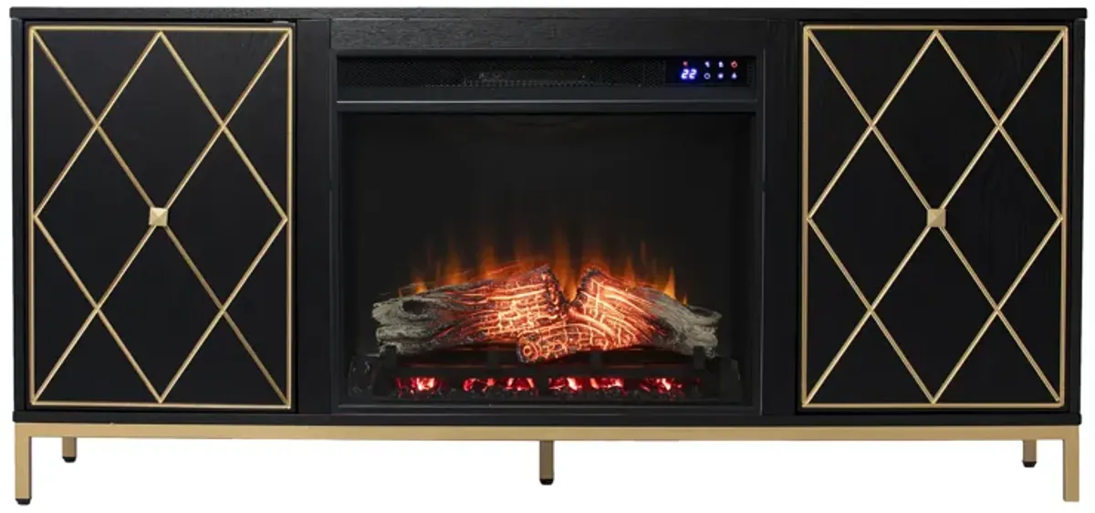 Nelson Touch Fireplace Console