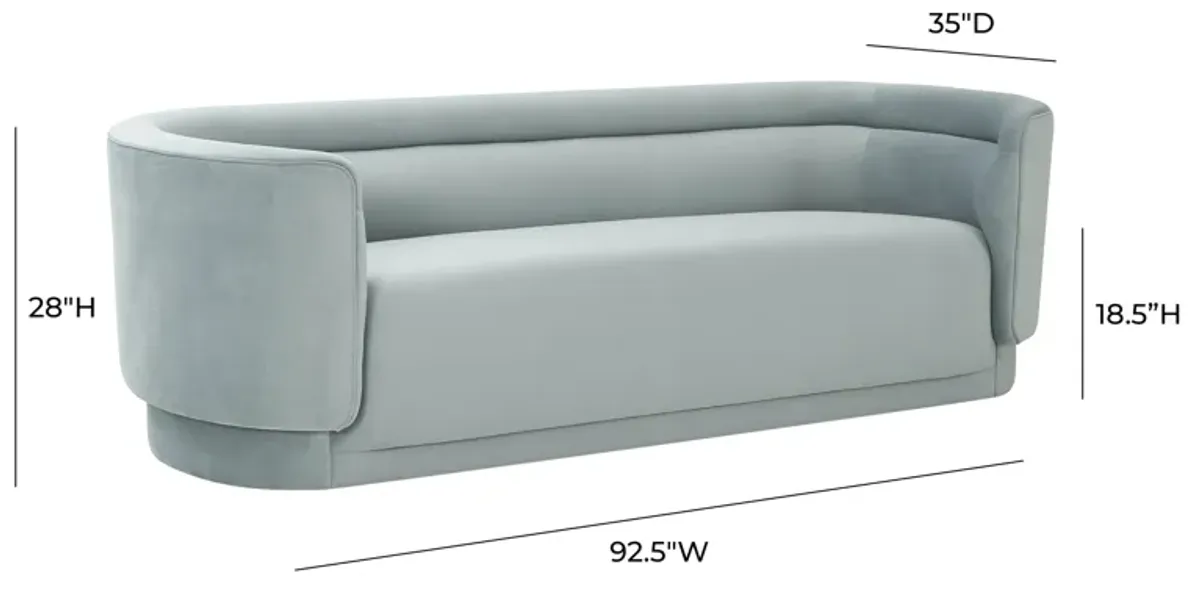 Macie Cream Linen Sofa