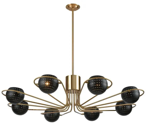 Scarab 47'' Wide 8-Light Chandelier