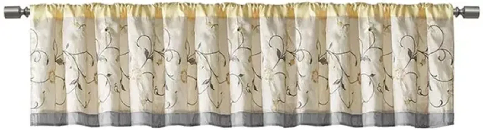 Belen Kox Serene Embroidered Valance, Belen Kox