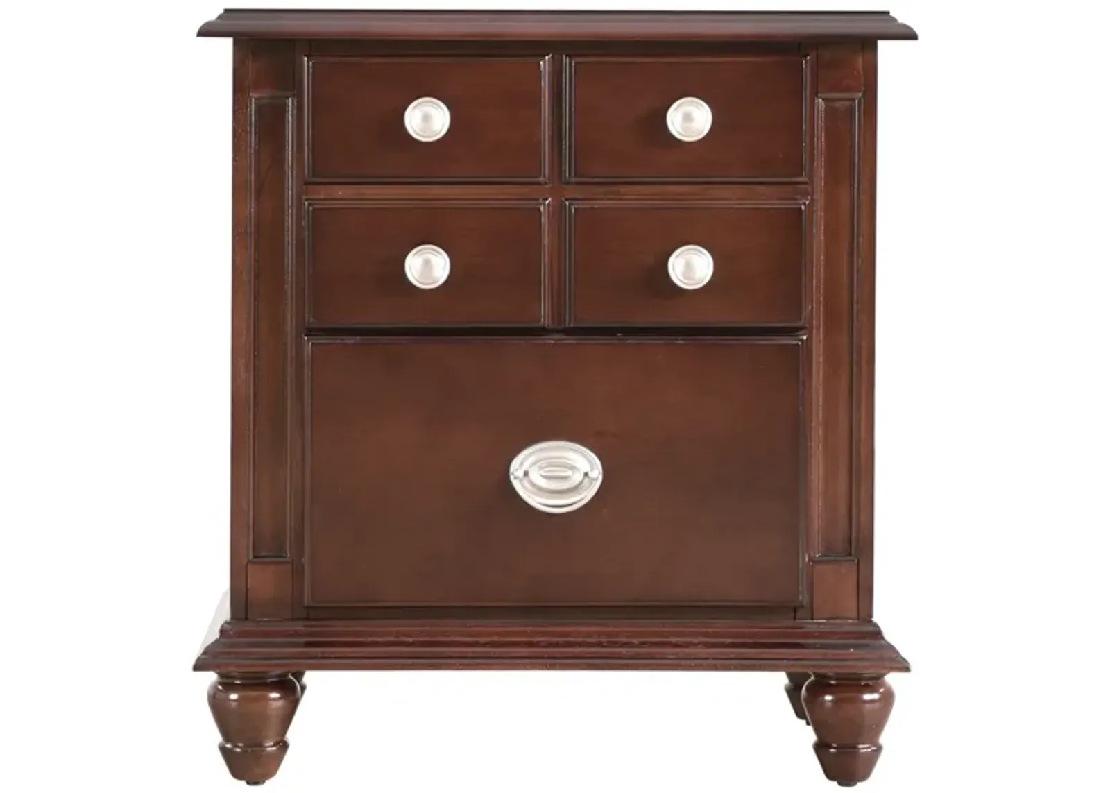 Summit 5-Drawer Nightstand (27 in. H x 16 in. W x 24 in. D)