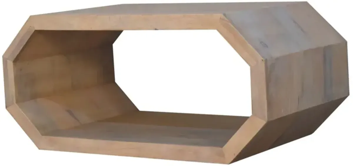 Hexagonal Marble Coffee Table