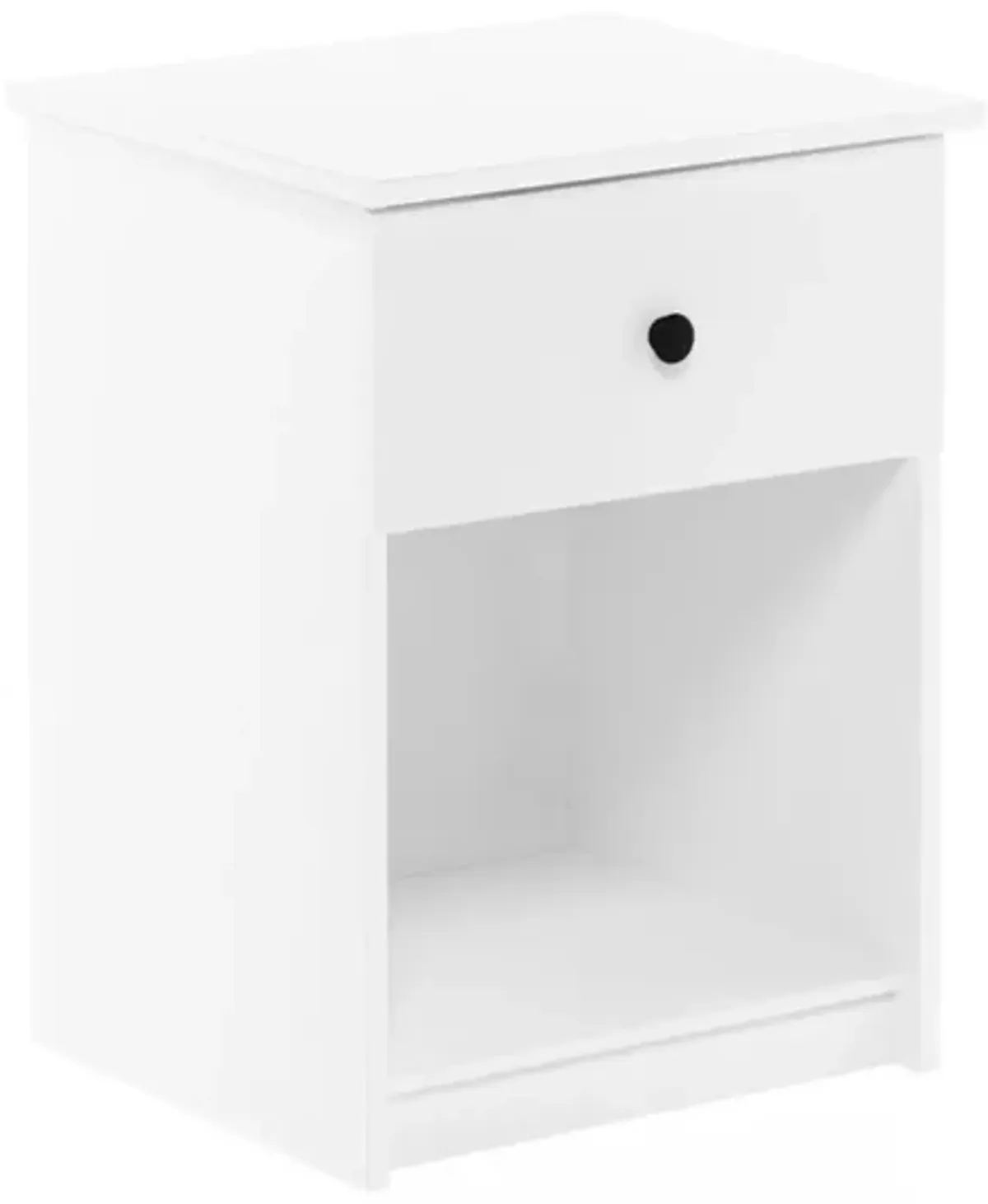 Furinno Tidur Nightstand, 1-Pack, White