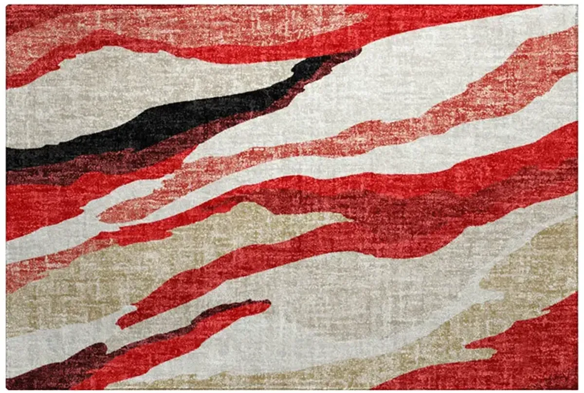 Lorenzo LN4 Red 20" x 30" Rug